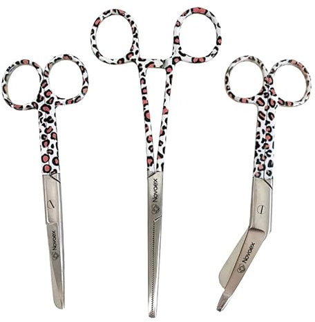 Nursing Scissor Set “Panther Rose” – Bandage Scissor – First Aid Scissors – Nurse gifts – Stainless steel - Nurse Scissors