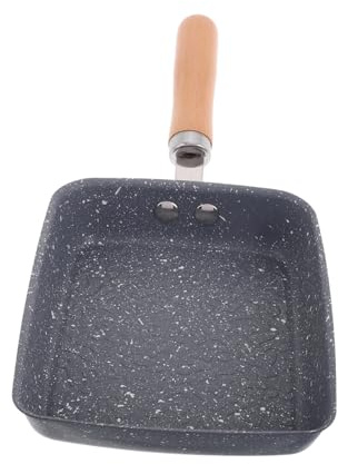 Gatuida Pentola Quadrata Padella Multiuso per Omelette Giapponese Antiaderente con Design Martellato, Facile da Pulire, per Cucina e Piano a Induzione