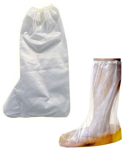 DeaHea 10 Pack Disposable Foot Spa Bags Instead of Pedi Spa Bath Tub Portable Waterproof Footbath Pedicure Water Bags for Tea Oil Pedicure Therapy Soak Skin Healing Ointment Herbal Feet Soak Travel