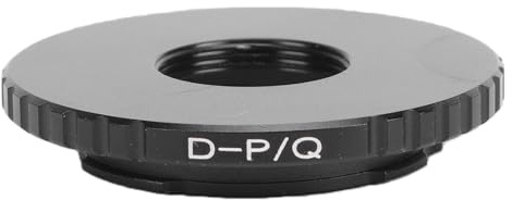 Yctze Adaptateur D'objectif de Film à Monture D 8 Mm pour Appareil Photo Q, Convertisseur D'objectif en Alliage D'aluminium pour Une Photographie Améliorée, avec Connexion Précise pour