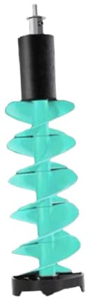 QSTDGVPW Taladro de Hielo con Hoja de Nailon de 15 Cm (6 Pulgadas), Resistente, de Metal. Accesorios para Pesca en Hielo. Taladro de Hielo para Pesca en El Mar, Flotador Azul de 75 Cm