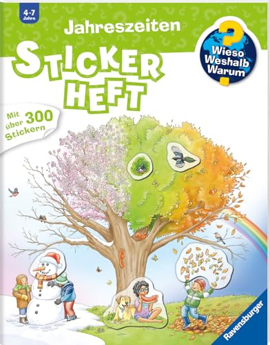 Wieso? Weshalb? Warum? Stickerheft - Jahreszeiten (ab 4 Jahre - mit über 300 Stickern)