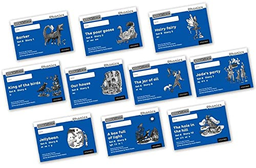 Read Write Inc. Phonics: Black and White Blue Set 6 Storybooks Mixed Pack of 10