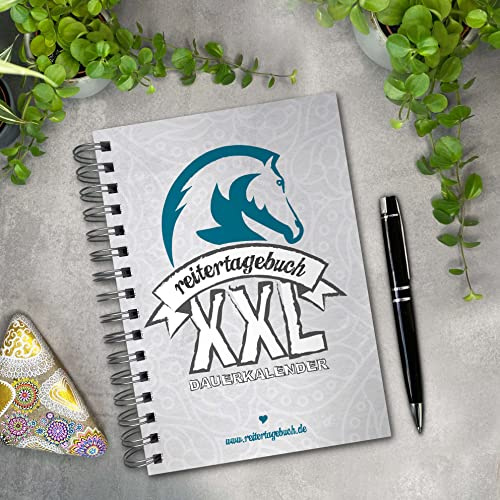 Pferdetagebuch & Stallplaner - Reitertagebuch XXL Dauerkalender | Trainingstagebuch für Pferde | Gesundheits- & Futterübersicht | Für Reitbeteiligung | Geschenk für Reiter | Journal | Kalender | | Undatierter Dauerkalender Trainingstagebuch Pferde Gesundheitsplan Terminplanung Reitbeteiligungen Geschenk für Reiter