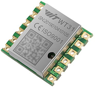 WitMotion WT31N Hochgenauer 3-Achsen-TTL-Beschleunigungssensor, 2-Achsen-Winkelmessung, unbeeinflusst vom Magnetfeld, 3,3-5 V dreiachsige AHRS-IMU für Arduino und mehr