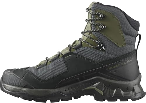 Salomon Quest Element Gore-Tex wasserdichte Herren Outdoorschuhe, Outdoor-bereit, Geländegängige Stabilität, Outdoor-Musthaves, Black, 42 2/3