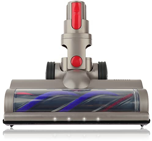AINUO Tête de Nettoyeur de Brosse à Turbine Motorhead Compatible avec l'aspirateur Dyson V7 V8 V10 V11 V15 pour Nettoyer les Tapis, les Sols, les Carreaux