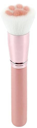 1 Pc Pinceau De Maquillage De Fond Teint Patte Chat Mignon Pinceau Cosmétique Professionnel Pinceaux Fond Teint à Poudre à Blush Outil Cosmétique Multifonctionnel