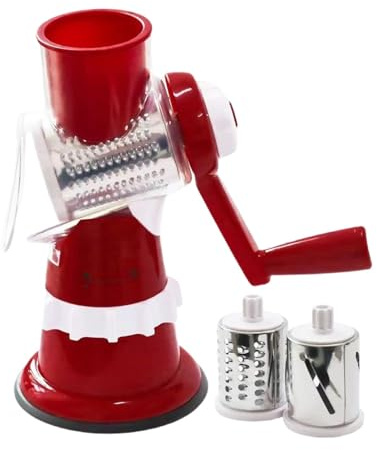 Râpe rotative, robot culinaire à manivelle,Trancheuse de cuisine manuelle pour légumes | Hachoir à aliments de cuisine, trancheur d'aliments de cuisine pour la maison, la cuisine et le Restaurant