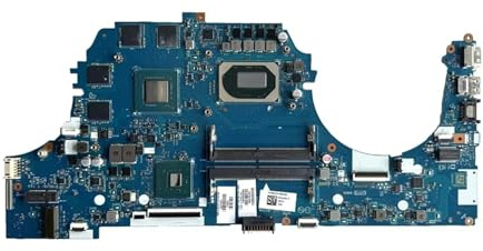 L92730-601 Used For HP Pavilion Gaming Laptop 17-cd Motherboard GPC70 LA-J651P With I7-10750H+GTX1650Ti DDR4, for computers