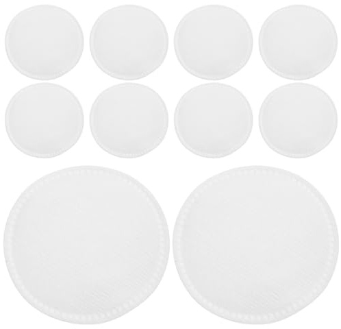 ifundom Discos de Algodón Redondos 60 Piezas Suaves y Absorbentes Ideales para Limpieza y Desmaquillado Diario para Maquillaje y Cuidado Facial