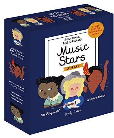 Little People, BIG DREAMS: Music Stars: 3 books from the best-selling series! Ella Fitzgerald - Dolly Parton - Josephine Baker
