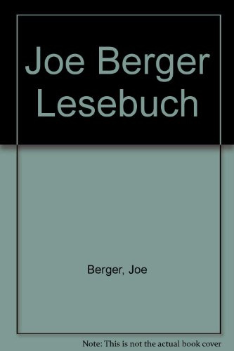 Das Joe Berger Lesebuch