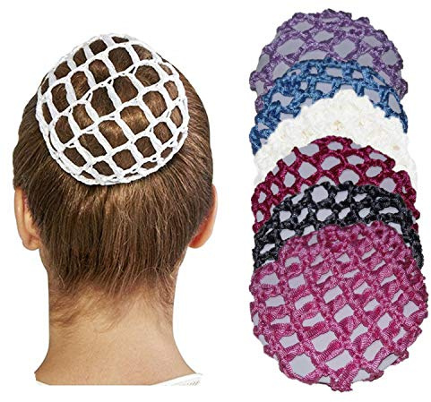 YouU 6 Piezas Redecilla de Pelo Rosa para Moños, Ballet y Danza– Dancewear Ballet