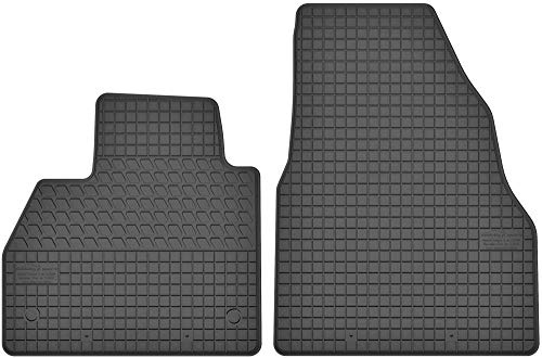 Fußmatten vorne 2er Set für Renault Kangoo II 2 ab 2008 Typ W Gummi Gumimatten