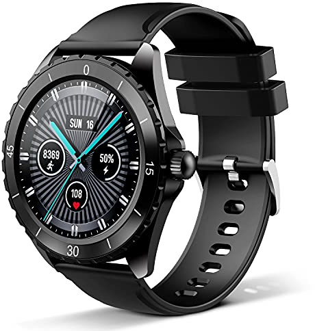 Smartwatch, rastreador de ejercicios para mujeres y hombres, pulsera de fitness, reloj deportivo con pantalla táctil de 1.3 pulgadas, monitor de frecuencia cardíaca, rastreador de iOS Android C520