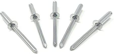 Metal Magery 50 Aluminum Countersunk Head Blind Rivets Pop Rivets 3/16 x 1/2 (0.375-.500 Inch Grip Range) QTY: 50