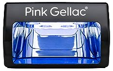 Pink Gellac UV-lampa nagelhärdare svart – LED nagellampa salongskvalitet för hemmet – nagellack, UV-lampa med automatisk timer – nagellampa, lätt att använda