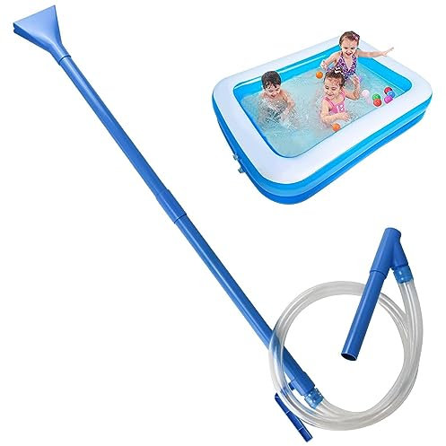 Pratvider Piscine, Kit Nettoyage Piscine Gonflable, Aspirateur à Jet réutilisable pour Piscine, Spa, pour Piscine Hors Sol/Gonflable, Bain à remous, étang, Spa, lac, Fontaine