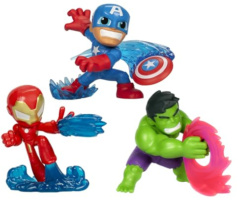 Hasbro Marvel Avengers, Confezione Multipla Mighty-Verse Collection Serie 1, Giocattoli di Supereroi (6 cm)