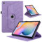 TEDTIKJT Tablet Custodia Compatibile con Samsung Galaxy Tab S5e 10.5 Pollice SM-T720/T725 Custodia Pelle PU 360 Ruotabile Supporto Flip Protettiva Tablet Cover,Viola Albero