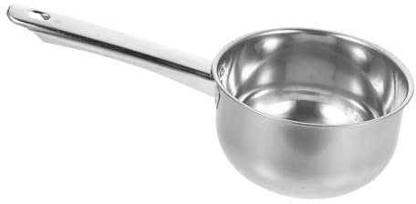 PRETYZOOM Schöpfkelle Aus Edelstahl 16cm Wasserkelle Mit Langem Griff Stoßfest Und Verschleißfest Küchenlöffel Für Haushalt Restaurant Kantine