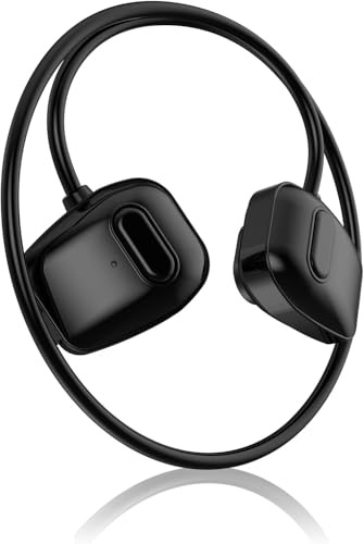 Bone Conduction Headphones, IPX7 Underwater Waterproof Swimming Headphones, Wireless Bone Conduction Headphones Bluetooth 5.3, 9H Battery Life Waterproof Earphones Built-in 32GB MP3 Player for Sport
