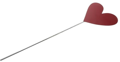Ciieeo Elegant Heart Sign for Garden Decorations Valentines Heart Stake Ornament for Patio Home Decor