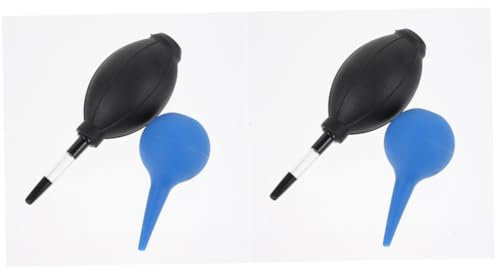 PACKOVE 2 ensembles Ensemble De Boules Auriculaires Boule D'Aspiration De Poussière Boule De Lavage Des Oreilles Boule De Nettoyage De La Poussière Poire De Nettoyage 2 pièces * 2