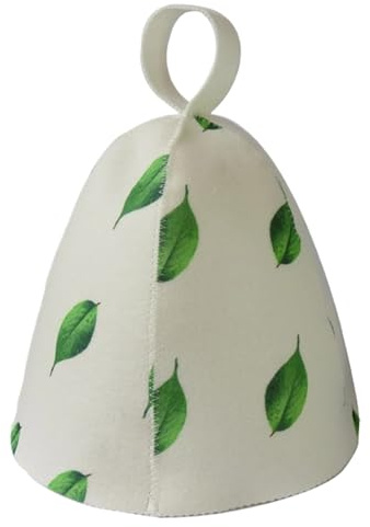 Chapeau Sauna - Chapeau De Bain En Feutre Thermique | Têtes D'absorption D'eau Confortable Pour Douche | Pour Le Bain À Vapeur Pour Hommes Femmes, Bouchon D'isolation Thermique Pour Relassam