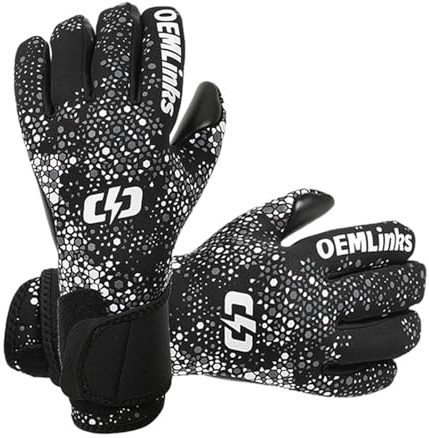 Generisch Guantes de portero, transpirables, antideslizantes, gruesos, elásticos, cómodos, para jóvenes y adolescentes, guantes de portero | para niñas, adultos, adolescentes, familia, amigos