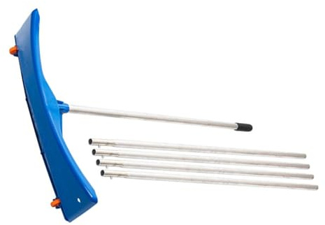 Pala da neve larga 61 cm, con asta telescopica in alluminio per una rapida rimozione di neve pesante sul tetto del tetto