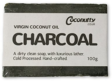 Activated Charcoal Virgin Coconut Soap Bar 100g Cold Processed