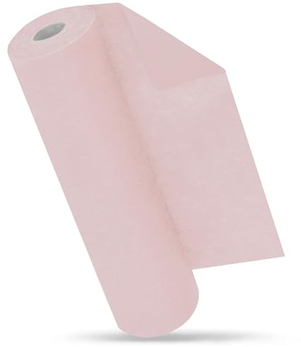 Moderno Tischläufer Tischdeko Blush-Rosé (30 cm x 25 m) Geburtstag Hochzeitstischdeko Tischband