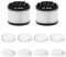 Levoit Originaler 2 Pack Ersatzfilter für LVAC 200 Akku Staubsauger, 99,9 Prozent Filterleistung geeignet für Allergiker Tierbesitzer, Filterleistung für 4 Vormotorefilter und 2 Nachmotorefilter