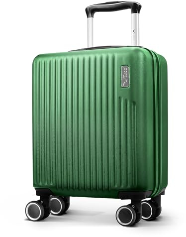 LUGG 15inch Vacay Suitcase ABS Luggage, Aluminium Trolley Handle, 360° Spinner Wheels, Water-Resistant & Durable Material - Airline Compatible (45 x 20 x 33cm)