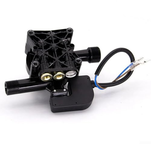 Pompa di alimentazione per rondella ad alta pressione, pompa di alimentazione domestica da 220 V per idropulitrice, rondella auto, testa pompa, rondella auto (testa triangolare della pompa)