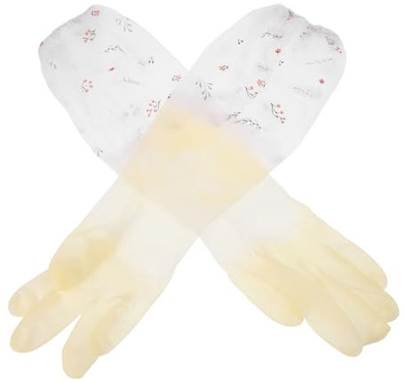 DRESSOOS Geschirrspülhandschuhe Mit Ergonomischer Passform Küchenreinigungshandschuhe Strapazierfähig Wiederverwendbar Zum Kochen Und Für Die Hausarbeit