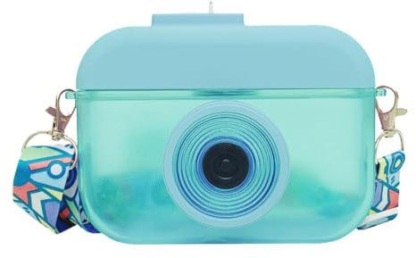 Generisk sugrörsmugg 400 ml Kawaii kameraform flaskkopp