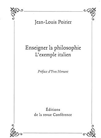 Enseigner la philosophie : L'exemple italien