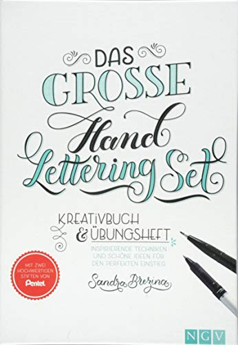 Das große Handlettering-Set: Kreativbuch & Übungsheft + 2 Pentel-Stifte: Kreativbuch & Übungsheft. Inspirierende Techniken und schöne Ideen für den ... Mit zwei hochwertigen Stiften von Pentel