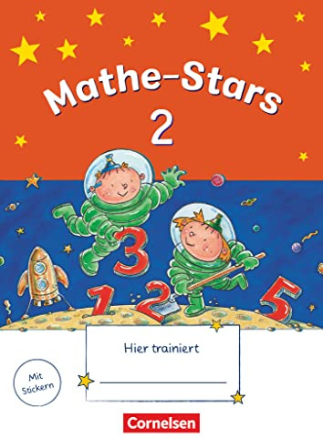 Mathe-Stars - 2. Schuljahr - Übungsheft mit Lösungsheft: Übungsheft - Mit Lösungen (Mathe-Stars, Regelkurs, 2. Schuljahr)
