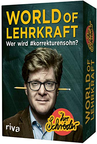 World of Lehrkraft – Das Kartenspiel Wer wird #korrekturensohn?