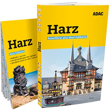 ADAC Reiseführer plus Harz: Mit Maxi-Faltkarte und praktischer Spiralbindung