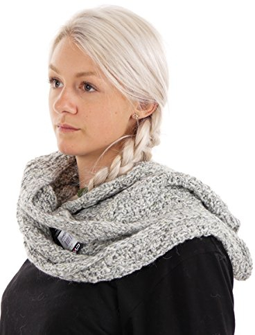 CMP Schal Winterschal Strickschal grün dick wärmend lang Wolle Gr.one-size 5544035 (one-size)