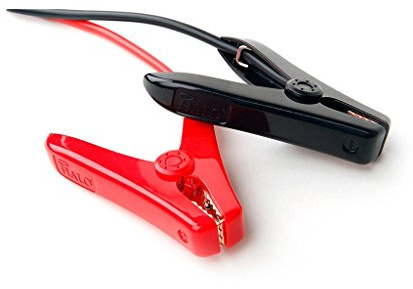 HALO Bolt Mini Jumper Cables | Spark Proof Clamps, Easy-to-Use Replacement Cables for All HALO Portable Jump Starters, Compact Size, Easily Fits In Emergency Kits with Other Car Accessories
