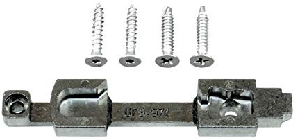 GU Schließblech Schliessplatte UF8-974 oder 8-974 oder auch 8-00974 (8-00974-00-0-1) incl. SN-TEC Montagematerial