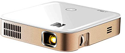 KODAK Luma 350 Portable Smart Projector, Powerful Ultra HD Rechargeable Video Projector w/Android 6.0, Streaming Apps, Wi-Fi, Mirroring, Remote Control and Crystal-Clear Up to 200