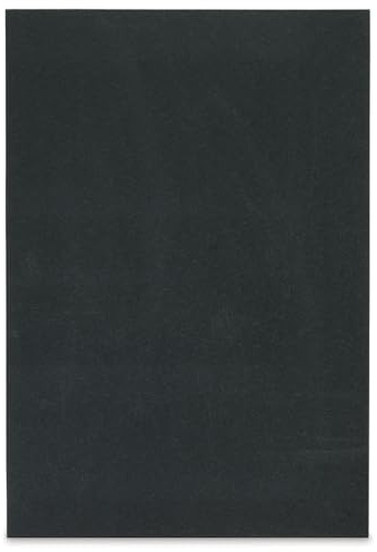 Worbla Black Art Thermoplastic Sheets - Small, 14-1/2 x 9-4/5