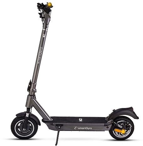 SMARTGYRO - Elektroroller 48V 500W, 13.000 mAh, Vorder- und Hinterradaufhängung, Multifunktionsdisplay, 10 pneumatische Räder